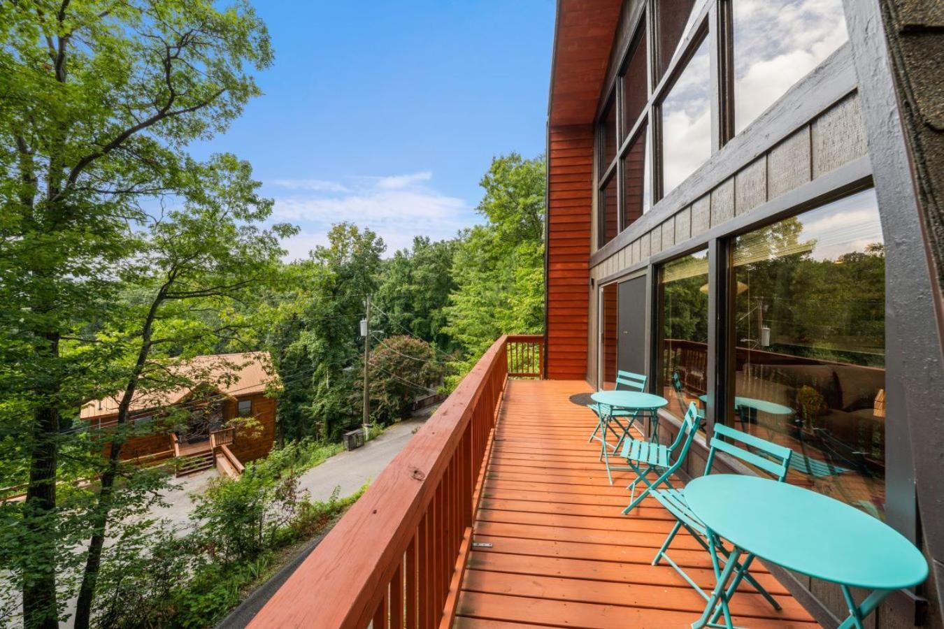 Treetops Chalet - 3Bd/2Bt Boutique Cabin W/Mt Leconte Views In Gatlinburg Exterior foto