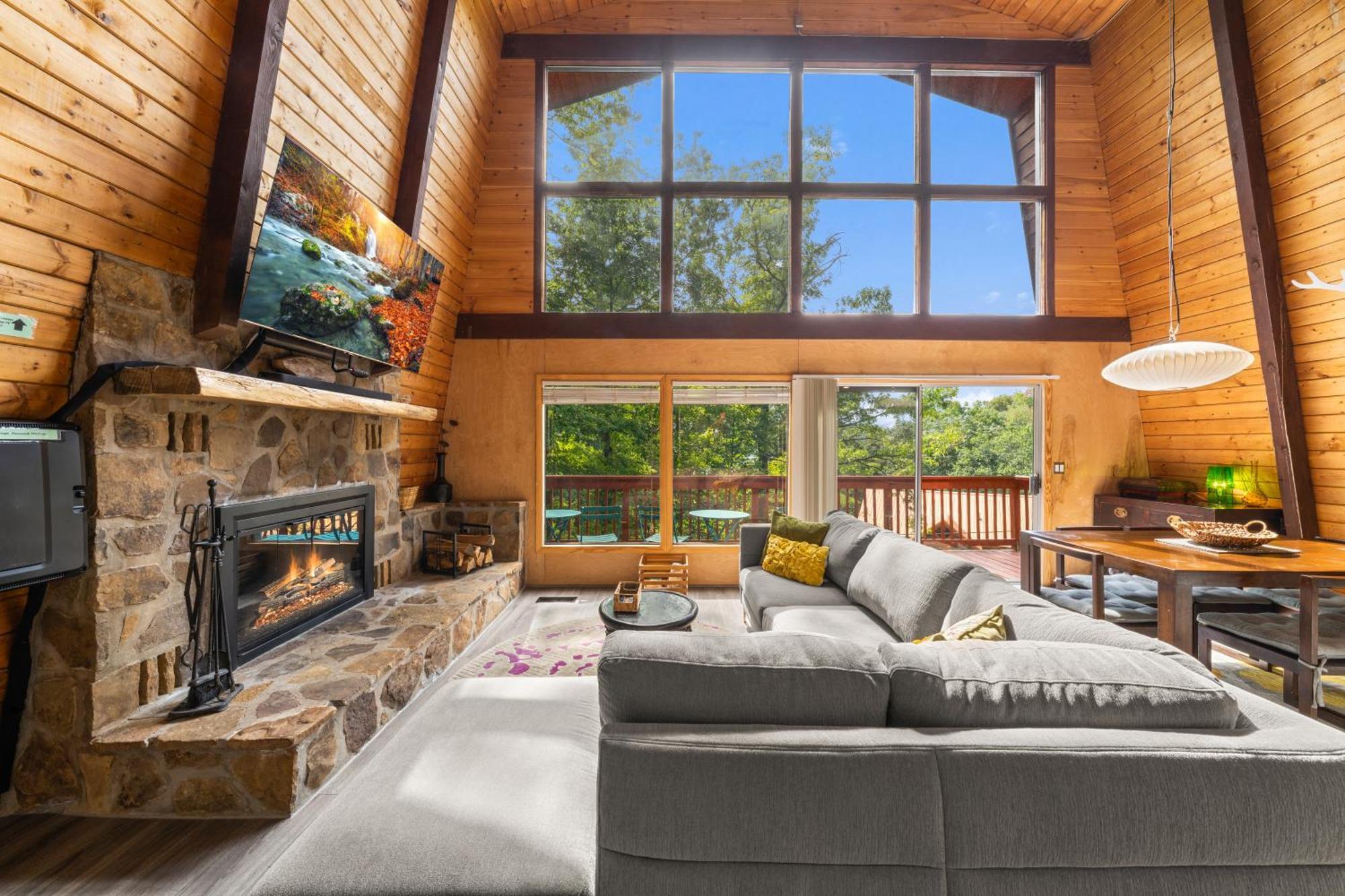 Treetops Chalet - 3Bd/2Bt Boutique Cabin W/Mt Leconte Views In Gatlinburg Exterior foto